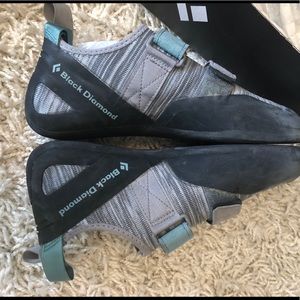 Black Diamon climbing shoes